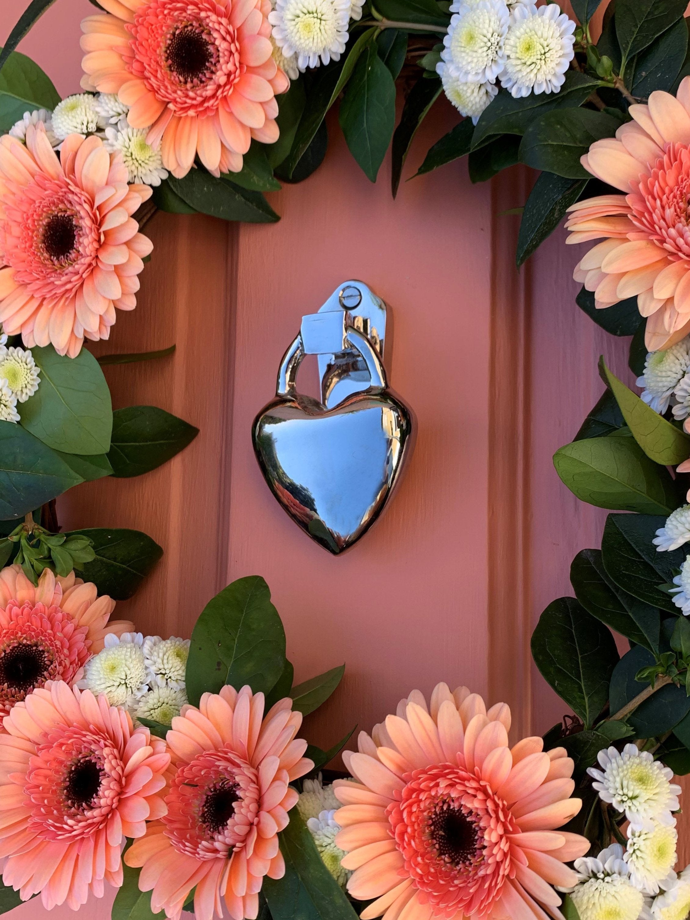 Rounded Heart Door Knocker