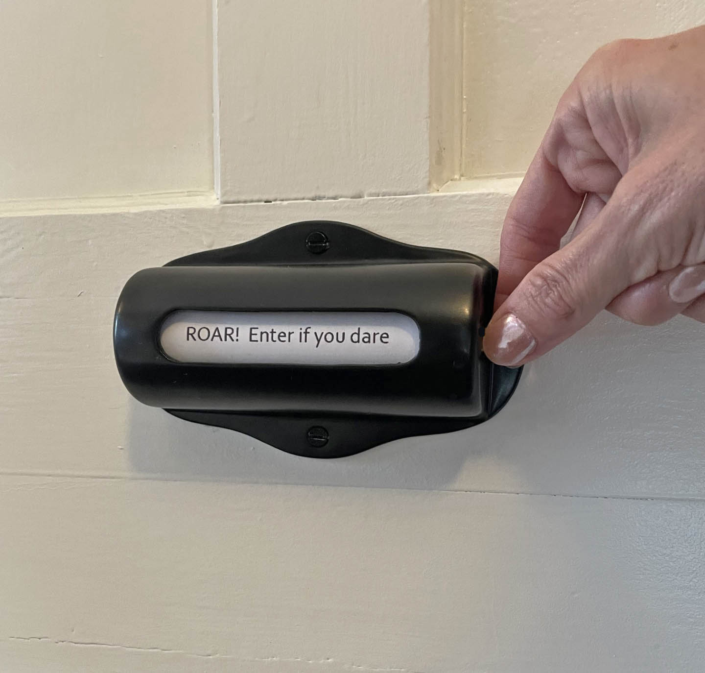 Rotating Door Sign