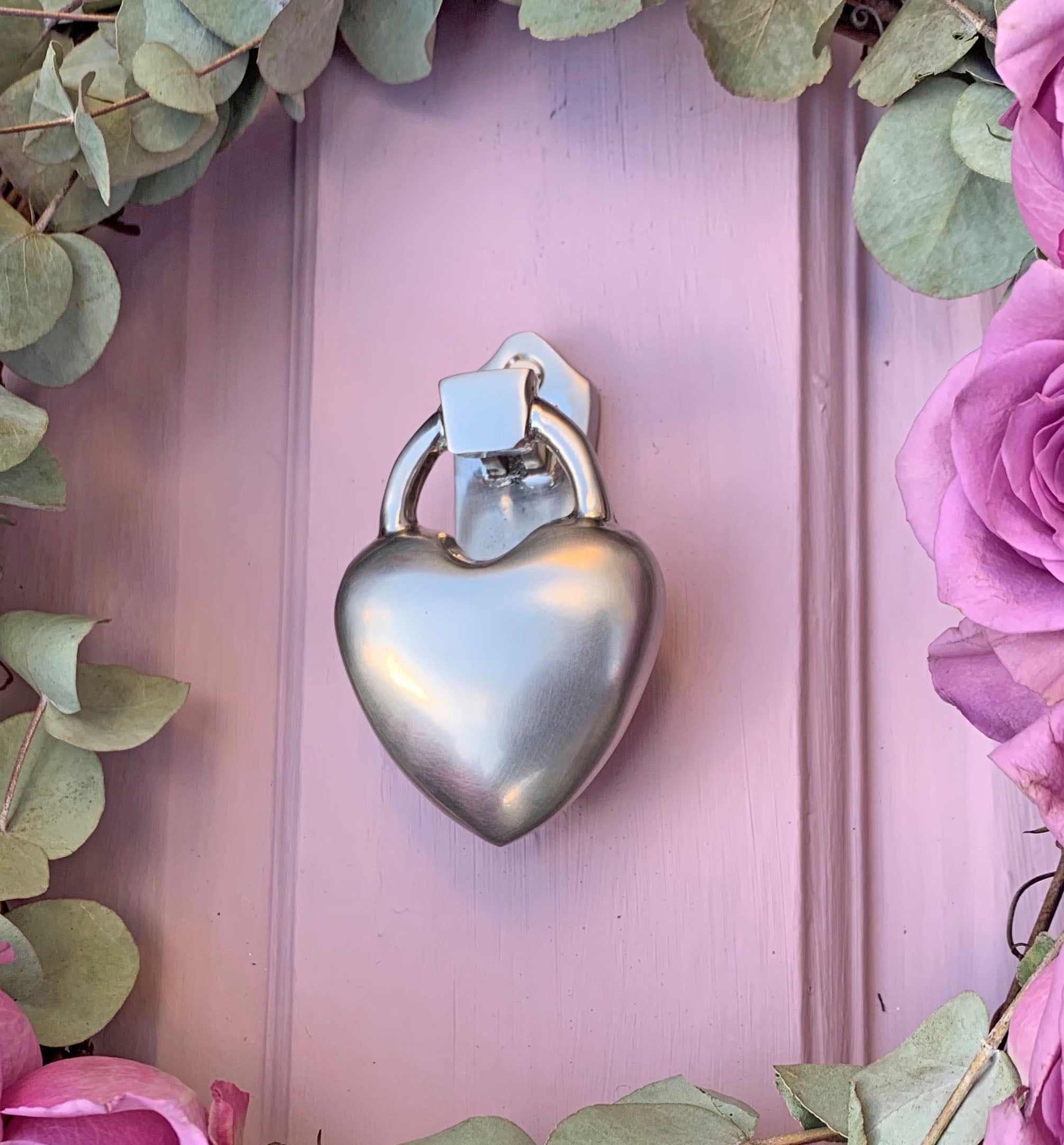 Rounded Heart Door Knocker
