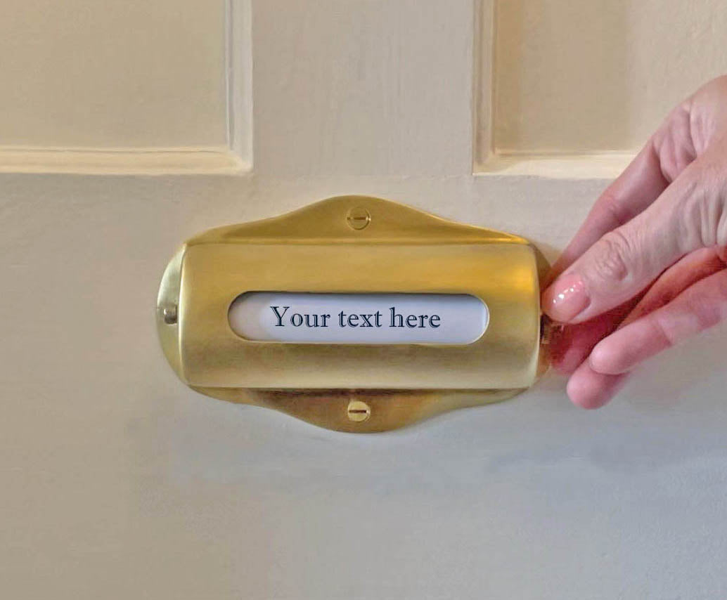 Rotating Door Sign