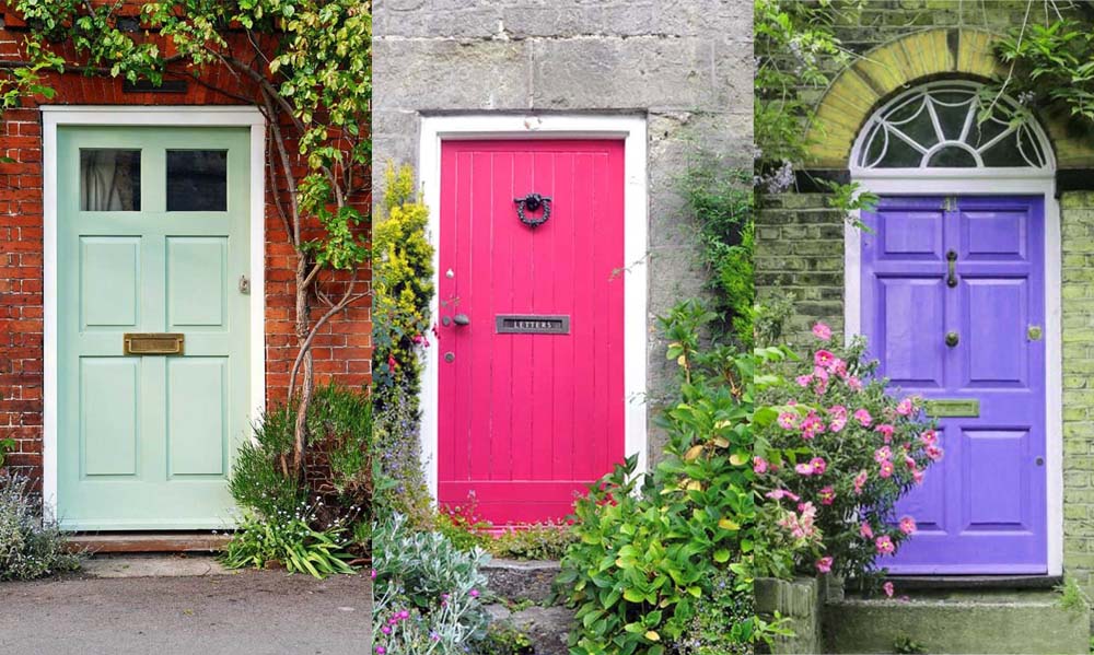 Matching Your Door Colour With Your Brick Colour