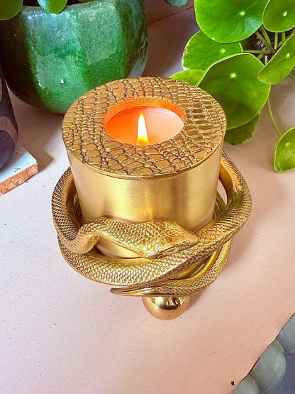 Snake Candle Holder &amp; Topper