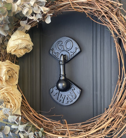 Go Away Door Knocker
– Hera Ray