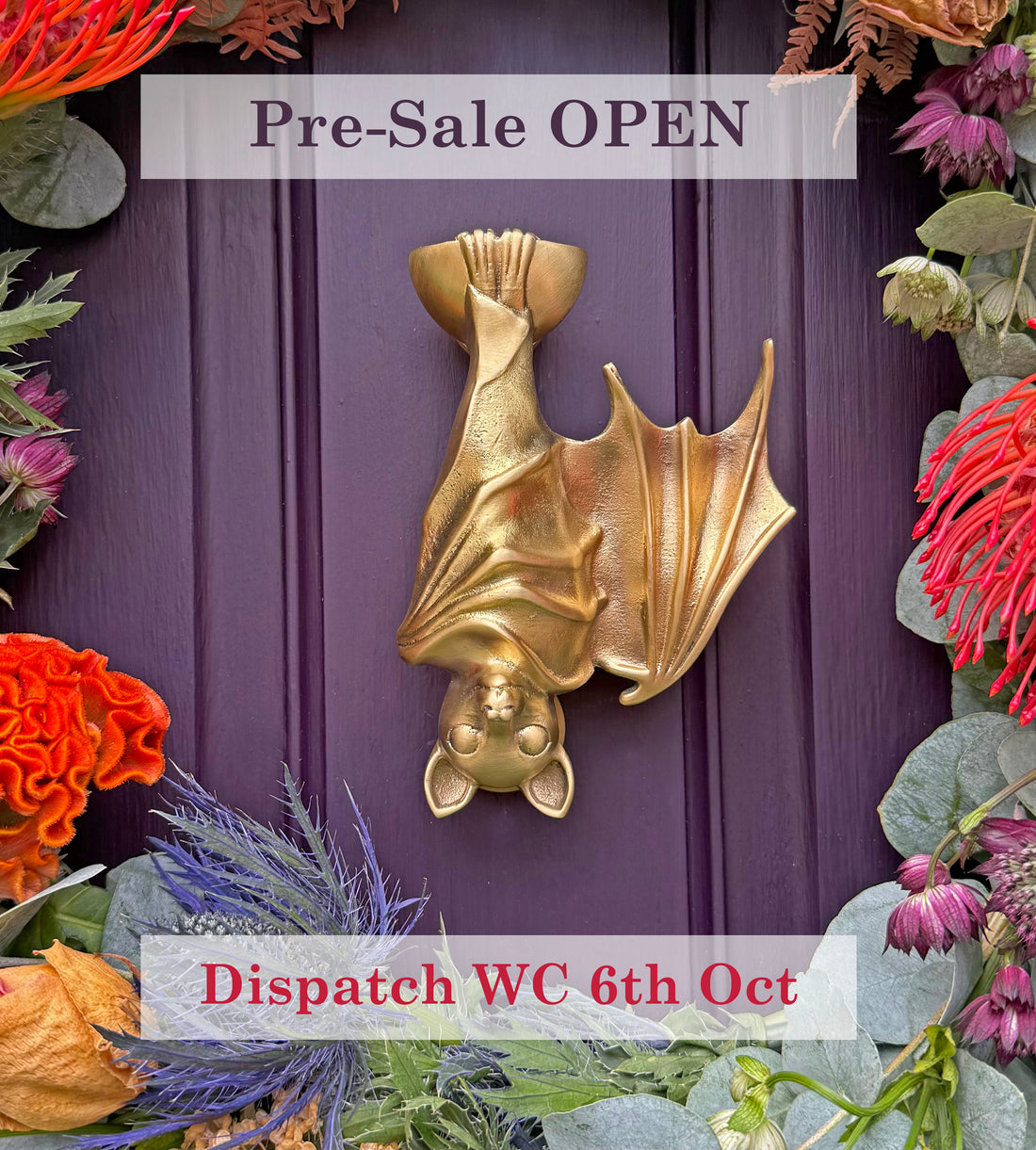 Bat Door Knocker