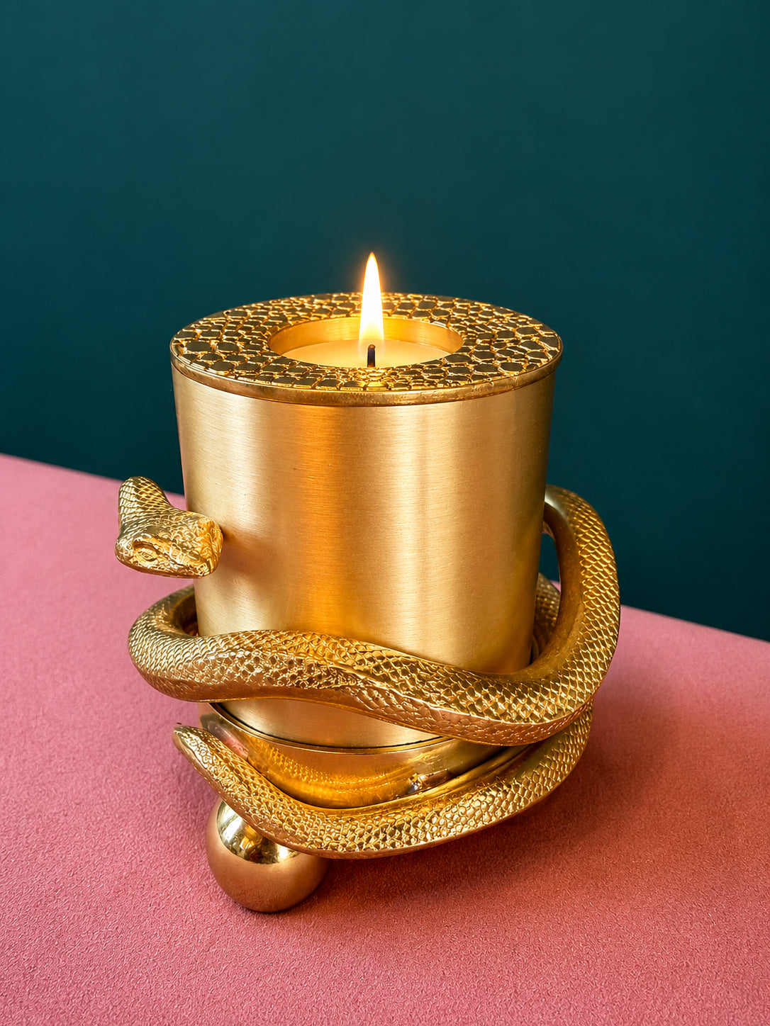 Snake Candle Holder