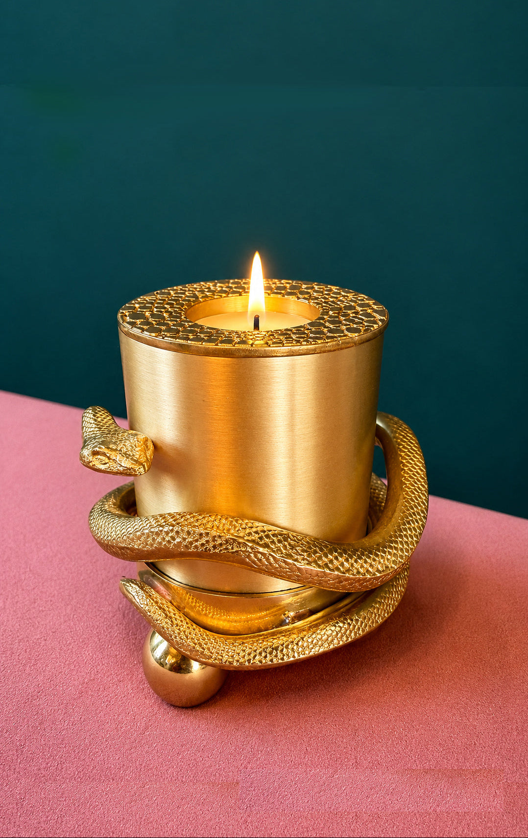 Snake Candle Holder &amp; Topper