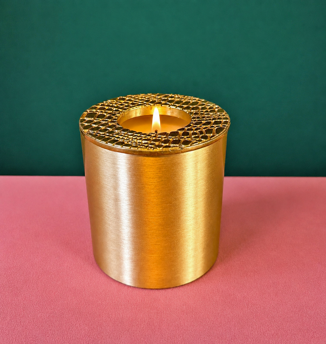 Snakeskin Topper &amp; Candle Vessel