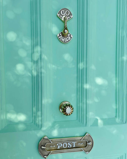 Go Away Door Knocker
– Hera Ray