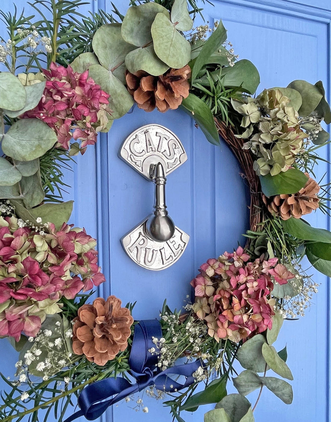 Cats Rule Door Knocker