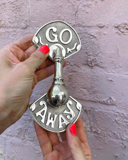 Go Away Door Knocker
– Hera Ray