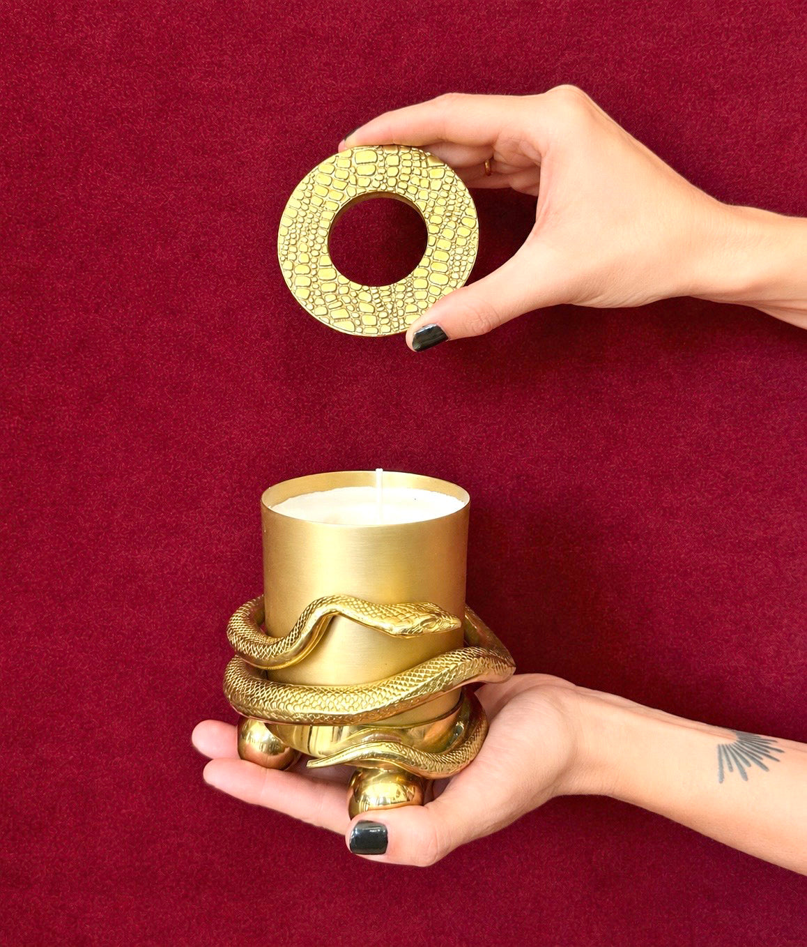 Snake Candle Holder &amp; Topper