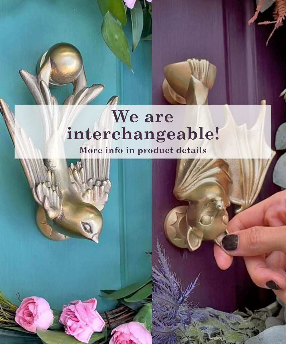 Bat Door Knocker – Hera Ray